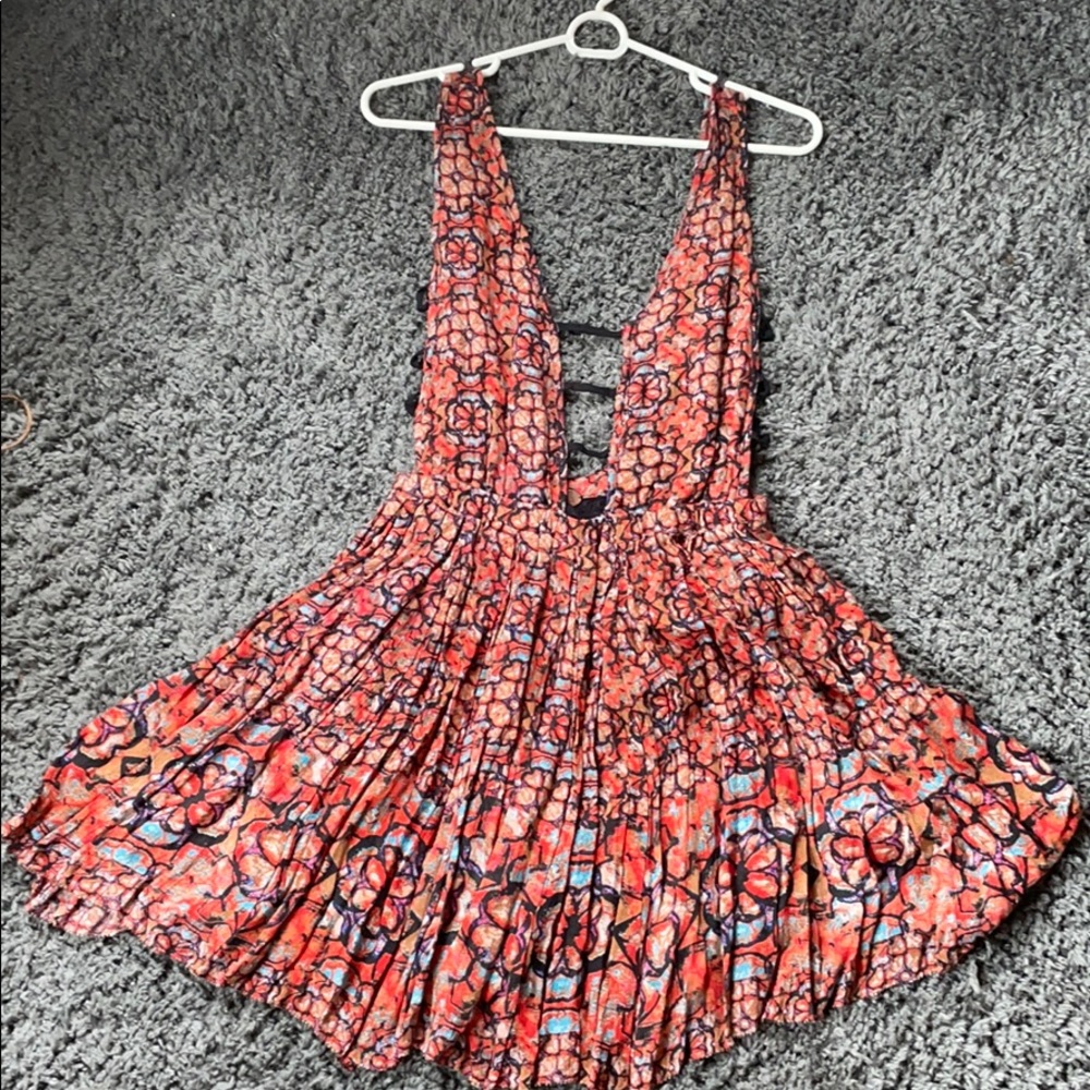 Free People Open Back Dress